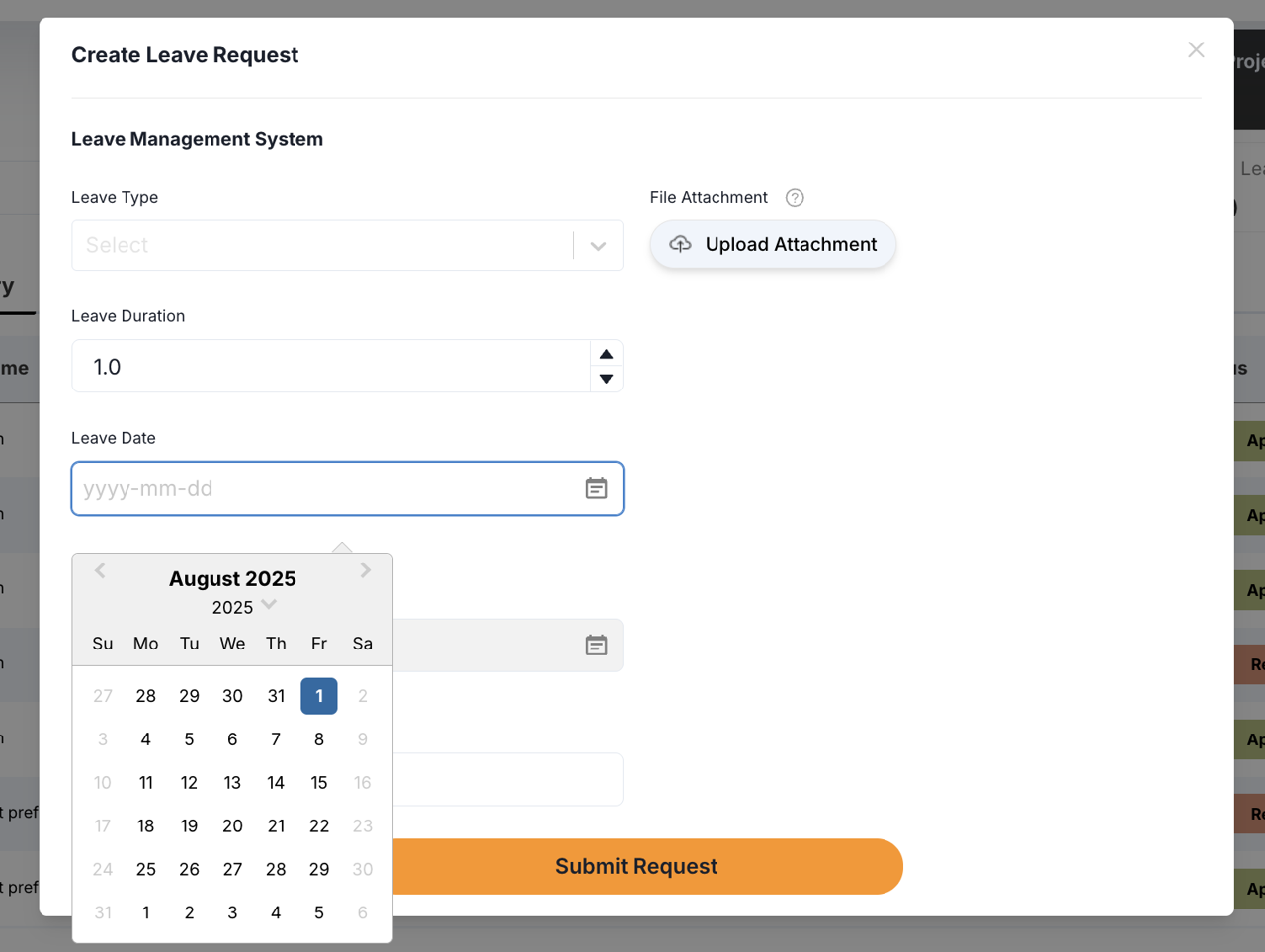 Updated leave overlap validation based on auto-calculated back-to-work dates
