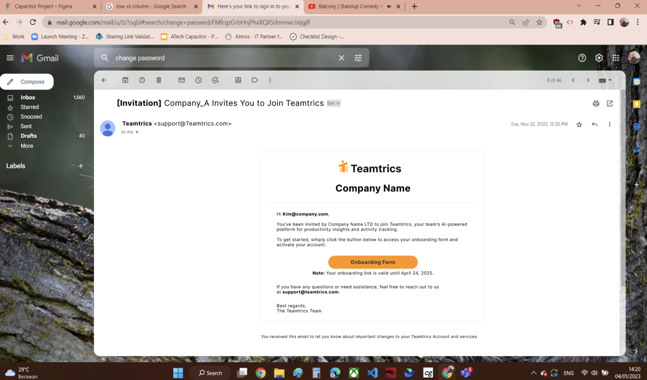 Rebuilt Employee Invitation Flow 3