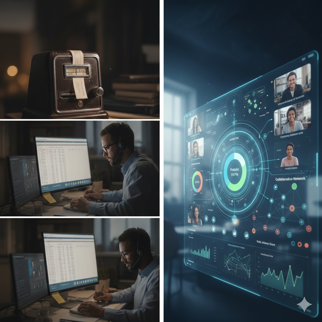 A comparison of traditional time tracking versus modern General Workforce Intelligence analytics for IT and Remote work teams